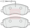 Apec Brake Pads Set PAD1717 thumbnail
