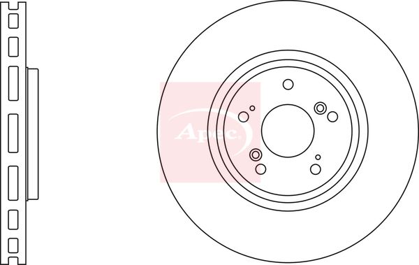 Apec Brake Disc DSK3033 - image 2
