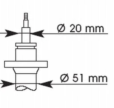 KYB Front Shock Absorber Ultra SR 374008 - image 2