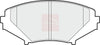 Apec Brake Pads Set PAD1372 thumbnail