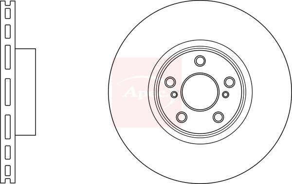 Apec Brake Disc DSK3027 - image 2