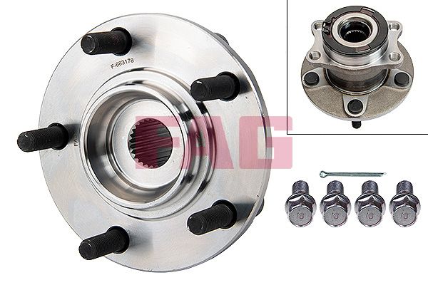 FAG Wheel Bearing Kit 713619890 - image 2