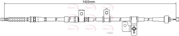 Apec Handbrake Cable CAB1227 - image 2