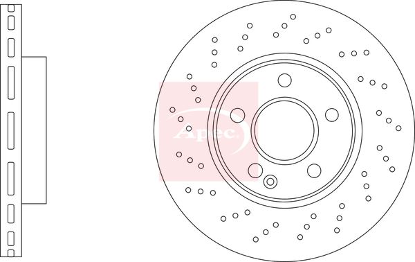 Apec Brake Disc DSK3209 - image 2