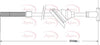 Apec Handbrake Cable CAB1326 thumbnail