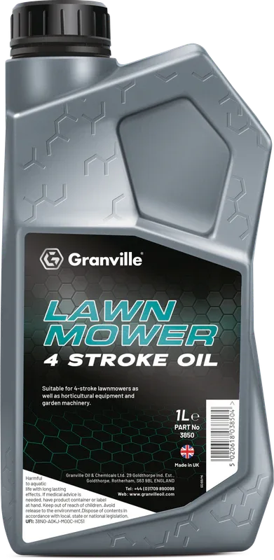 Granville 4 Stroke Lawnmower Oil 1L 3850C - image 2