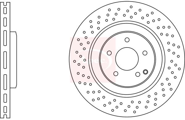 Apec Brake Disc DSK2544 - image 2