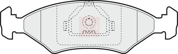 Apec Brake Pads Set PAD995 - image 2
