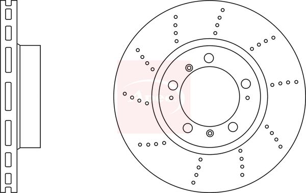 Apec Brake Disc DSK3060 - image 2