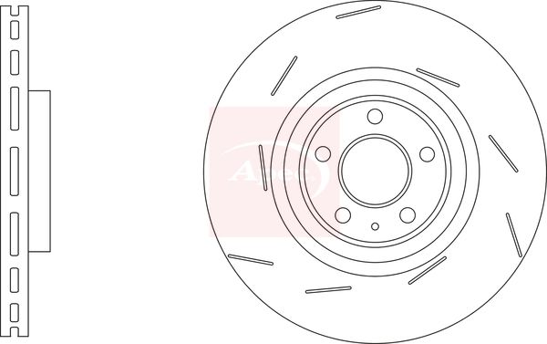 Apec Brake Disc DSK3303 - image 2