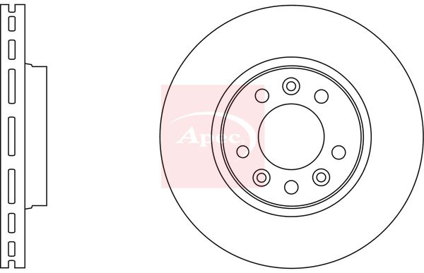 Apec Brake Disc DSK2610 - image 2