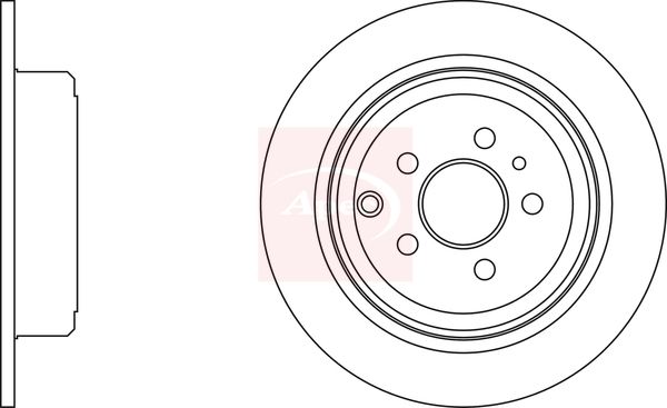 Apec Brake Disc DSK948 - image 2