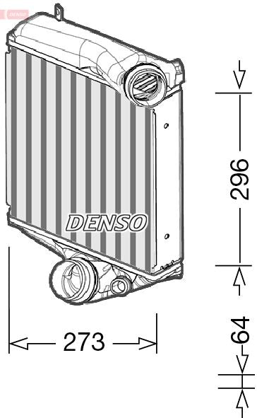 Denso Radiator DIT28022 - image 2