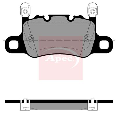 Apec Brake Pads Set PAD2575 - image 2