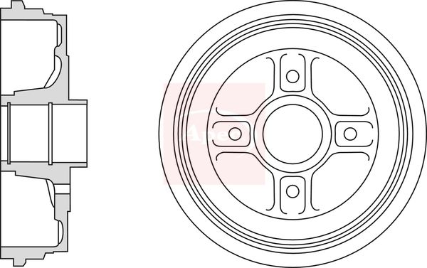 Apec Brake Drum DRM9994 - image 2