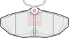 Apec Brake Pads Set PAD1226 thumbnail