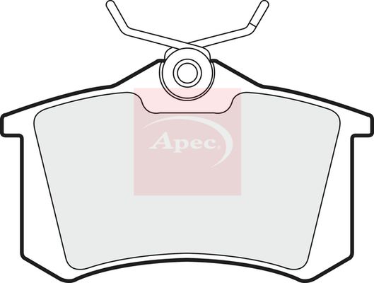 Apec Brake Pads Set PAD533 - image 2