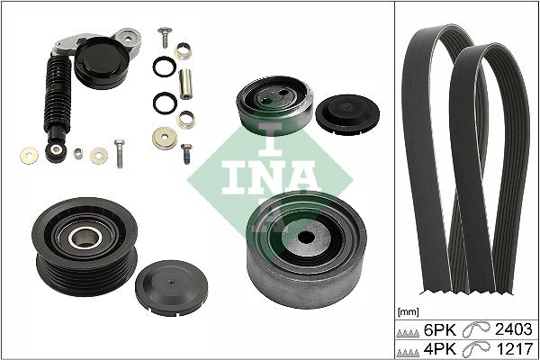 INA Drive Belt Kit 529042410 - image 2