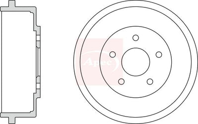 Apec Brake Drum DRM9927