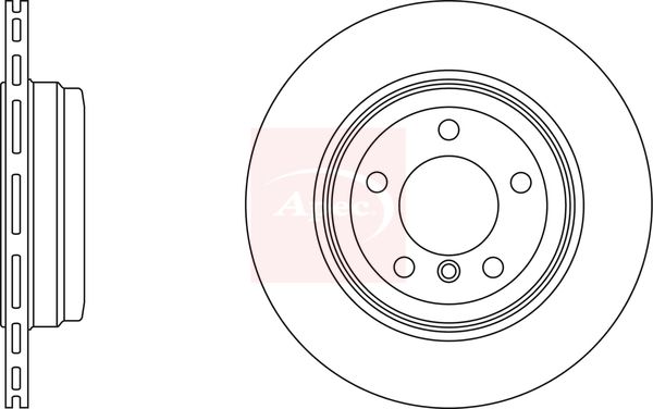 Apec Brake Disc DSK2383 - image 2