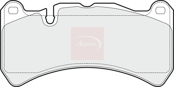 Apec Brake Pads Set PAD1488 - image 2