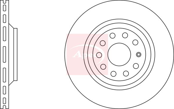 Apec Brake Disc DSK2460 - image 2