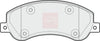 Apec Brake Pads Set PAD1816 thumbnail