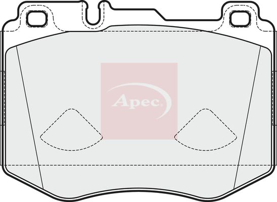 Apec Brake Pads Set PAD2035 - image 2