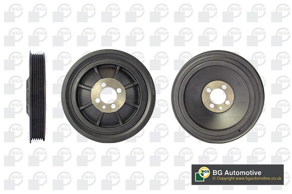 BGA Crankshaft Pulley DP9510 - image 2