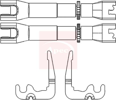 Apec Brake Adjuster Kit ADB3007 - image 2