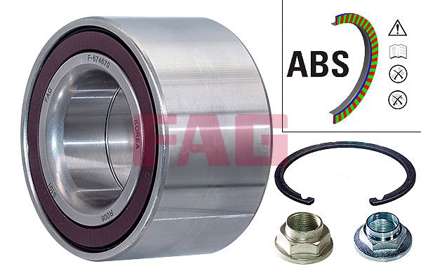 FAG Wheel Bearing Kit 713615740 - image 2