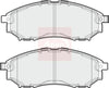 Apec Brake Pads Set PAD1662 thumbnail