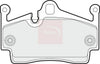 Apec Brake Pads Set PAD1498 thumbnail