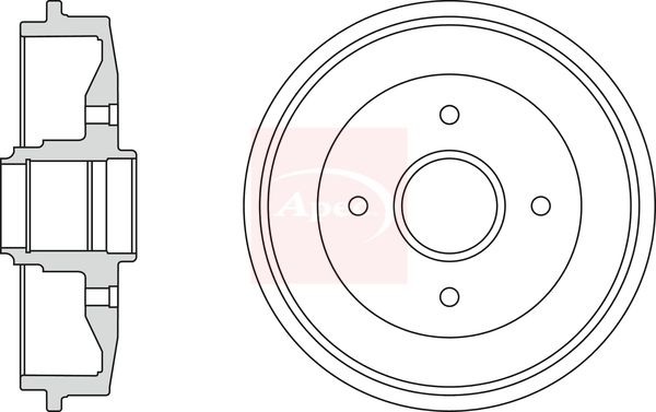 Apec Brake Drum DRM9928 - image 2