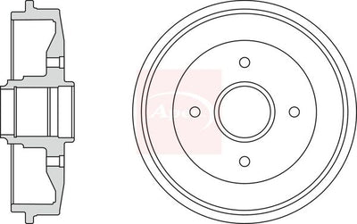 Apec Brake Drum DRM9928