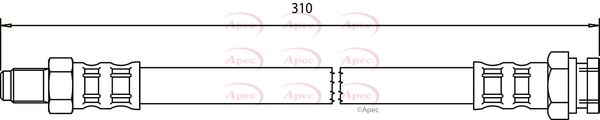 Apec Brake Hose HOS3033 - image 2