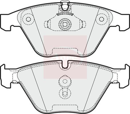 Apec Brake Pads Set PAD1991 - image 2
