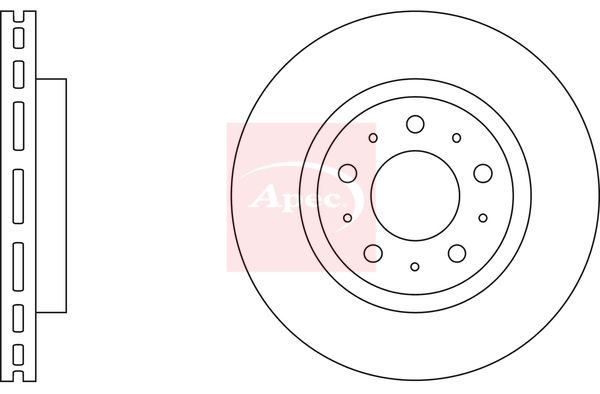 Apec Brake Disc DSK530 - image 3