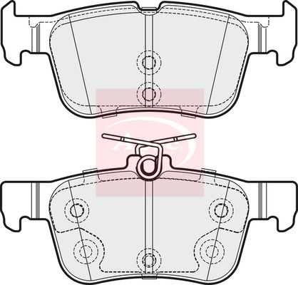 Apec Brake Pads Set PAD1960 - image 2
