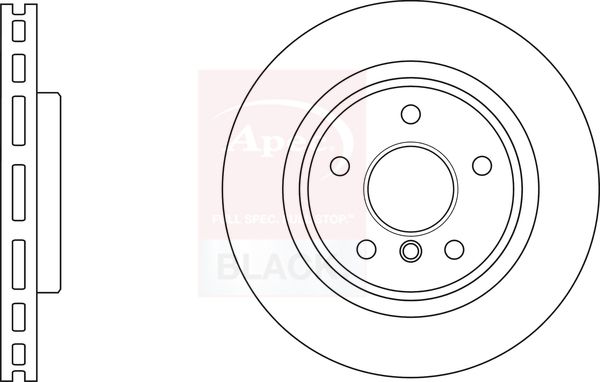 Apec Brake Disc DSK3061B - image 2
