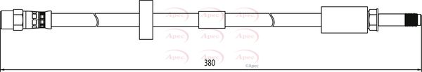 Apec Brake Hose HOS4115 - image 2