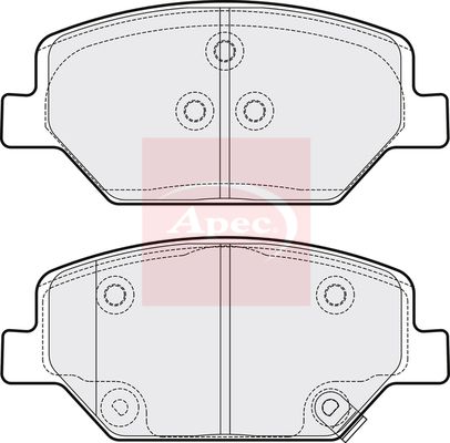Apec Brake Pads Set PAD2210 - image 2