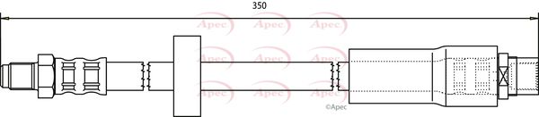 Apec Brake Hose HOS3702 - image 2