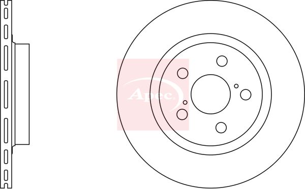Apec Brake Disc DSK966 - image 2