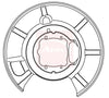 Apec Brake Disc Splash Panel ASG1025 thumbnail