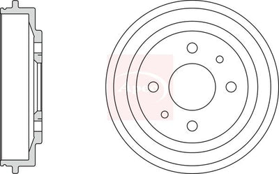 Apec Brake Drum DRM9113