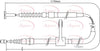 Apec Handbrake Cable CAB1004 thumbnail