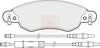 Apec Brake Pads Set PAD1281 thumbnail