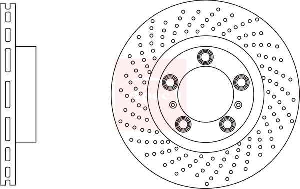 Apec Brake Disc DSK3210 - image 2