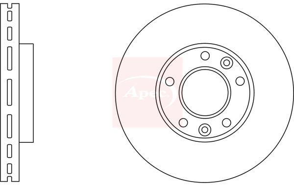 Apec Brake Disc DSK2730 - image 2